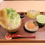 茶々屋南山園 - 西尾 金の抹茶氷