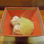 まさし - 温物（鶏つくねの白湯煮）