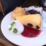 cafe RIN - 無花果のチーズケーキ