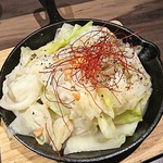 牛タン ふかざわ - アンチョビキャベツ