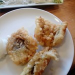魚三酒場 - 穴子天ぷら