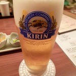 魚鐵 - 生ビール