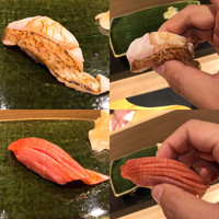 築地青空三代目別邸 - のどぐろ→リフトアップ
                    中トロ→リフトアップ