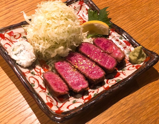 料理メニュー 牛かつ 横濱川島屋 関内 牛料理 食べログ