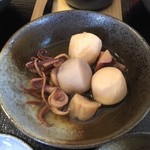 Minatomachi Shokudou - 里芋と烏賊の煮っころがし