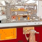 烈志笑魚油 麺香房 三く - 