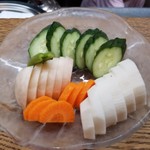 かぶと - 御新香(糠漬)