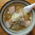 喜一 - 日本海藻塩ラーメン（¥600税別）