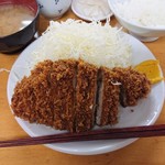 とんかつ いちかつ - ■ロースかつをアップで■