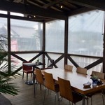 はれるや - 気持ちの良い天気だったので、外の席へ引っ越し。