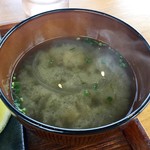 はれるや - みそ汁