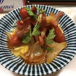 がばちょ - 新メニュー：赤ウインナーチリ玉（380円）