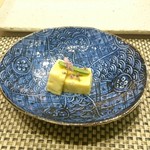 鮨 学 - とうもろこしの豆腐