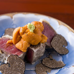 Tempura Ginza Onodera - 牛フィレ肉の天ぷら