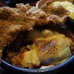 アジアンスープカリー べす - チキン＆カツレツカリー＋カツレツ2＋温トマチーズ