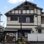 手造りうどん 楽々 - 店の外観　※2011年12月