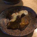 そば切り文目堂 - お酒に付いてくる 穴子の煮こごり