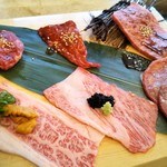 たまち焼肉センター 肉の一 - 和牛に、ウニ＆キャビアって!!、凄すぎっ!!(>ω<)