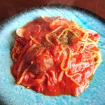 NRT CAFE - 日替わりのあさりトマトパスタ