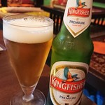 チャミヤラキッチン - キングフィッシャー(インドビール)