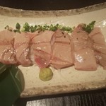 Syusai no kakurega tsukiakari - 本鮪中トロの炙り 1,058円