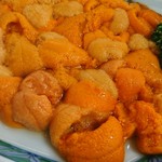 民宿 青塚食堂 - 生ウニ(塩水)