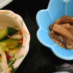 民宿 青塚食堂 - 浅漬けとイカの塩辛