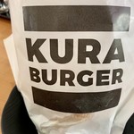 無添くら寿司 - これが「KURA BURGER」の包み紙です！