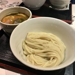 麺屋玉ぐすく - 【限定】秀麗豚とトマト、バジルの濃厚つけ麺