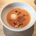 B - 赤ピーマンの冷製スープ