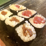 三郎寿司 - Aランチの巻物