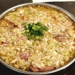 湯島の焼肉屋　ホルモン焼善 - ネギレバ