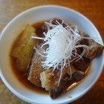 蕎麦ひら井 - 牛スジ煮