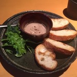 串焼とこころ 克 - 自家製鶏レバーパテ