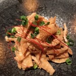 串焼とこころ 克 - とり皮ポン酢