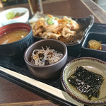 黒ぶたちんとん - ちんとん定食