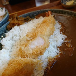 居酒屋まめぞ - エビフライカレー