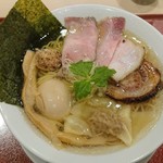 麦と麺助 - 特製イリコそば(*´ー｀*)