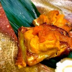 海胆烤海鳗鱼