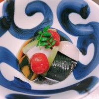 夏野菜冷やし炊き合わせ