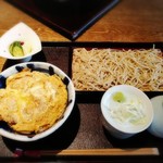 大善 - 蕎麦屋のかつ丼セット　限定10食　1050円