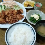 居酒屋西や - 唐揚げ定食