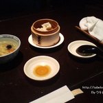 ル・ドラゴン ブルー 愛宕 - ランチのセット(どのメニューにもついてくるっぽい)