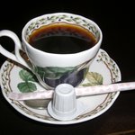 椿亭 - お昼の会席のコーヒー