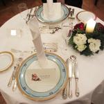 綱町三井倶楽部 - 2011テーブルセッティング