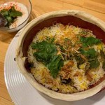 オリエンタルビストロ 桃の実 - 海老ビリヤニ