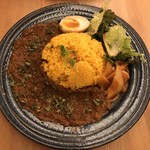 アメ村カリガリ - カリガリ超スパイスカレーDX（デラックス/1,200円）