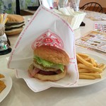 ミサロッソ - ベーコン・エッグバーガーセット/770円(これにドリンクも付いてます)