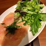 旨唐揚げと居酒メシ ミライザカ - 鶏の生ハムとは珍しい