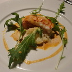 コポンノープ - ラングスティーヌのリゾット アメリケーヌソース